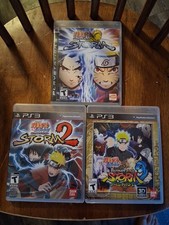 PS3 Naruto Shippuden: Ultimate Ninja Storm 1, 2 & 3 PlayStation 3 Tested