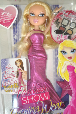 Bratz G1 The Fashion Show Evening Wear Cloe Fashion Doll - 2008 MGA - Glamour - Sealed