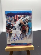 2018 Panini Plates & Patches - Playmakers Greg Olsen #PM-GO Purple /30 (AU)
