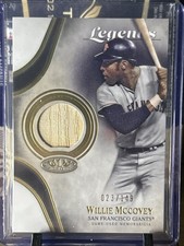 2021 Topps Tier One San Francisco Giants Willie Mccovey Legend Relics 023/149