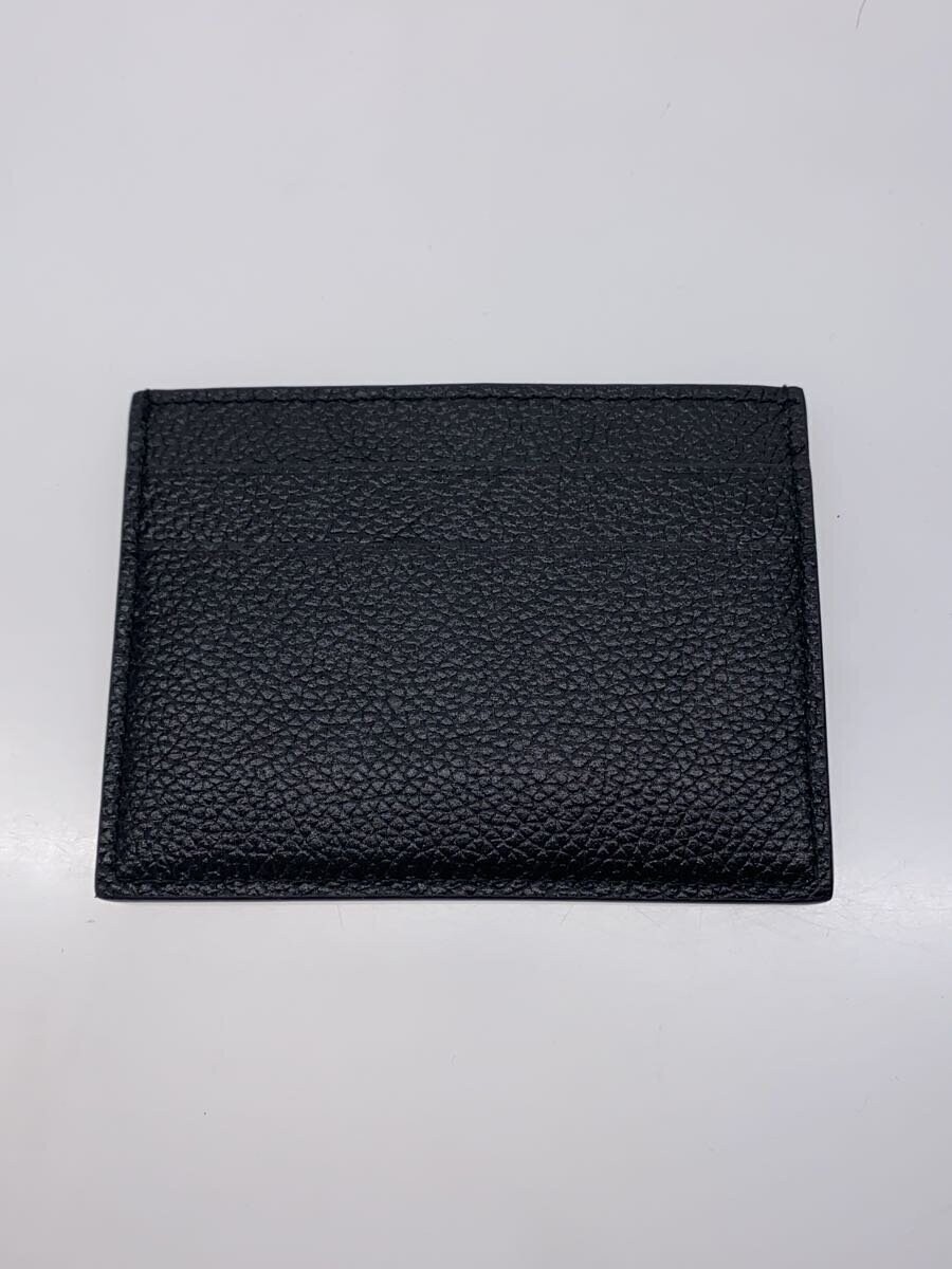 BALENCIAGA Card Case Leather Black Men's Reverse Logo thumbnail 2