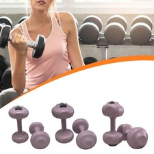 2x Water Filled Dumbbell Multipurpose Light Weightlifting Exercise Equipment