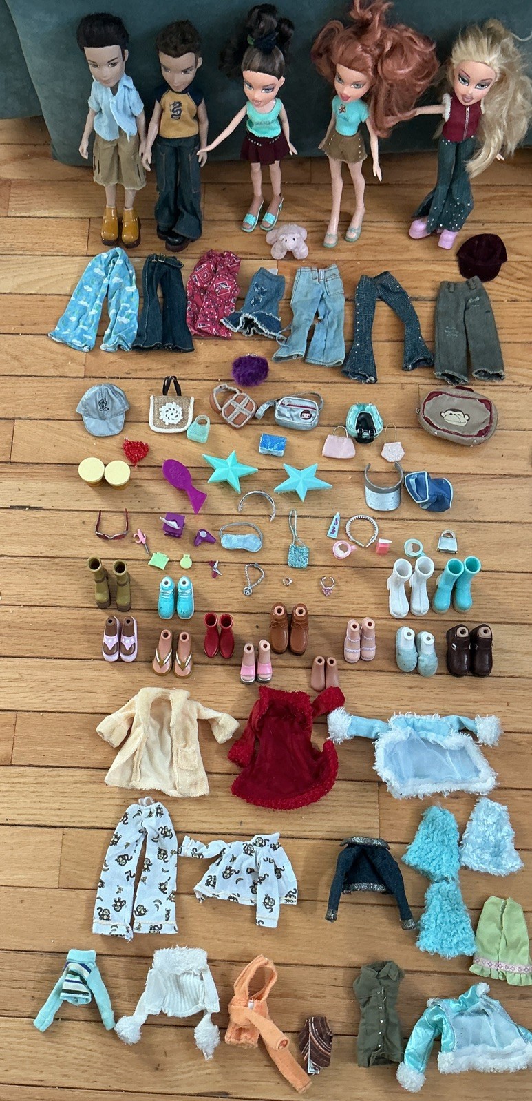Dressed + Clothes, 12 Pairs Of Shoes, Accessories
