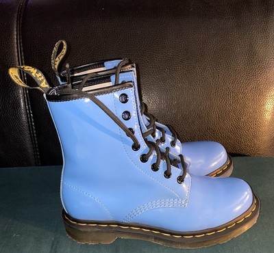 DR Martens 1460 AirWair Blau Lack EU 37 / UK 4 Doc Stiefelette Stiefel Boots
