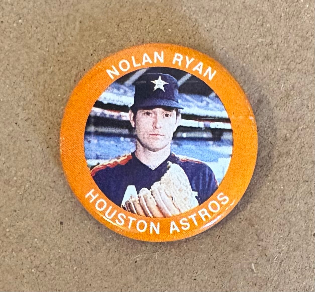 1984 Fun Foods Pins - Nolan Ryan - #109 - Houston Astros - NrMt+
