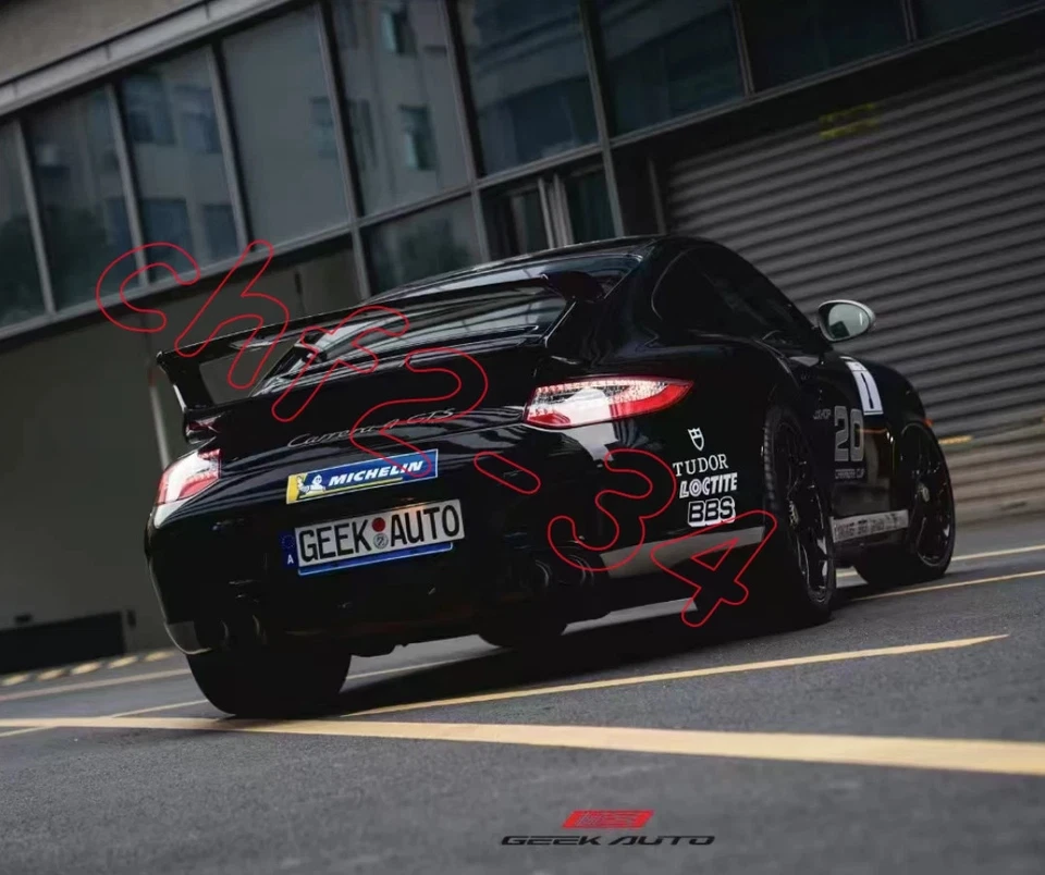 Par de luces traseras LED completas de lente transparente 2008-2012 para Porsche 911 997.2 Foto 3 de 4