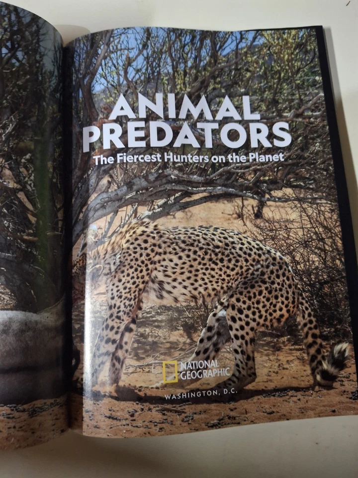 Animal Predators: National Geographic Magazine 2025 ~ Fiercest Hunters On Planet Foto 2 de 3