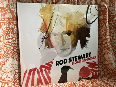 Blood Red Roses By Rod Stewart 2xLP Record 2018 BRAND NEW SEALED Vinyl