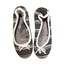NEW United Colors of Benetton Women 9 US Cotton Knit Casual Slippers Ballet Shoe