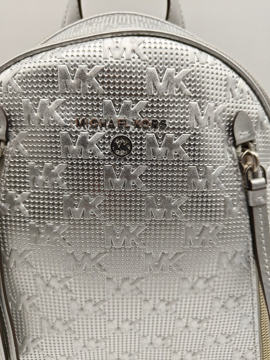 MICHAEL KORS Brooklyn logo metallic women