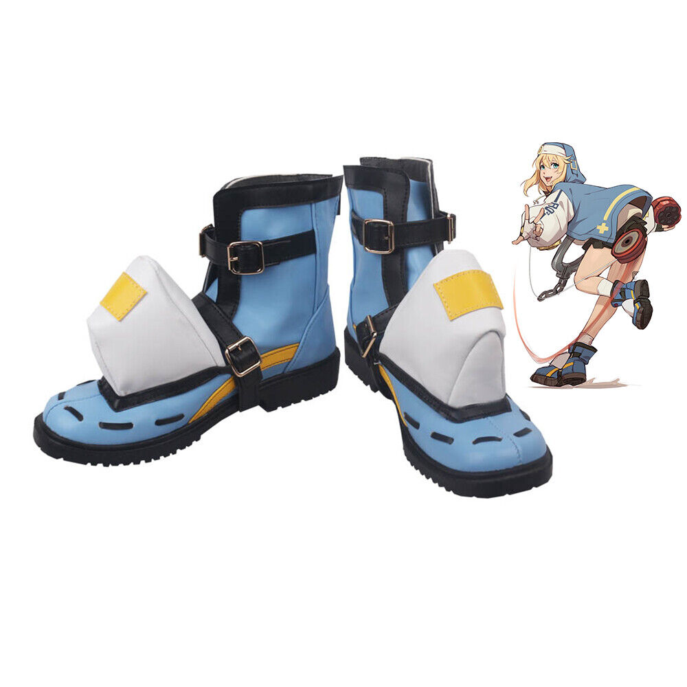 Guilty Gear -Strive-Bridget Blue Cosplay Shoes