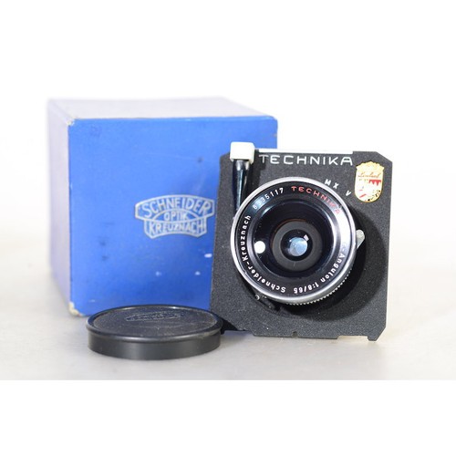Schneider Super-Angulon 8,0/65 Synchro Compur 00 Großbildobjektiv ...