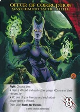 LILITH UD Marvel Legendary MIDNIGHT SONS MASTERMIND TACTIC OFFER CORRUPTION