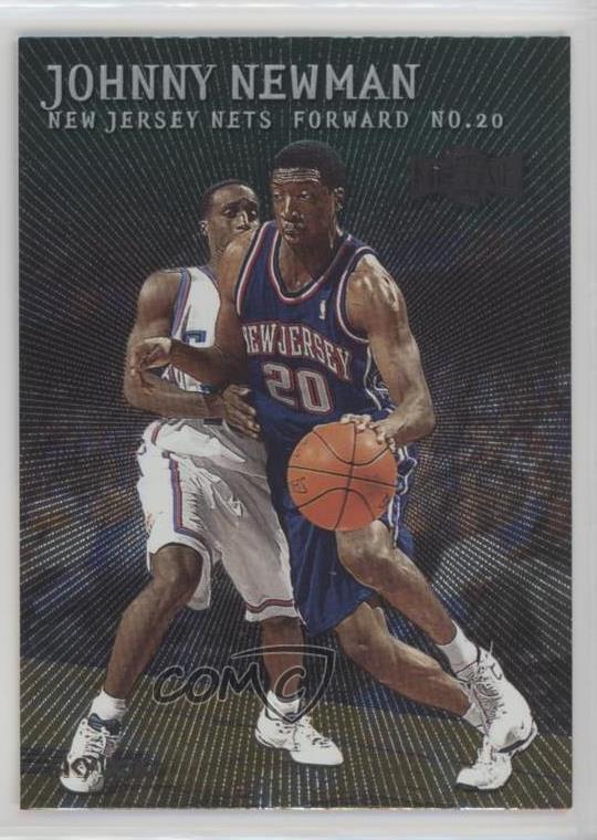 1999-00 Skybox Metal Emerald Johnny Newman #73
