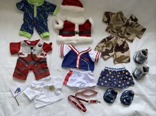 Build A Bear Plush Boy Clothes Shoes and Accessories lot 8