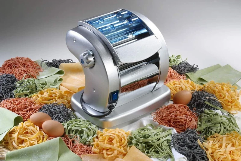 Imperia PastaPresto Macchina Elettrica per Tirare Pasta con Motore Tirapasta, fotografia 5 di 6
