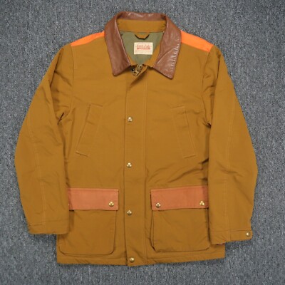 Scotch Soda Jacket Mens Small Brown Hunting Lined Barn Chore