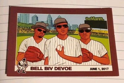 BELL BIV DEVOE CONCERT TOUR 2017 MANN MUSIC CENTER PHILADELPHIA TRADING CARD