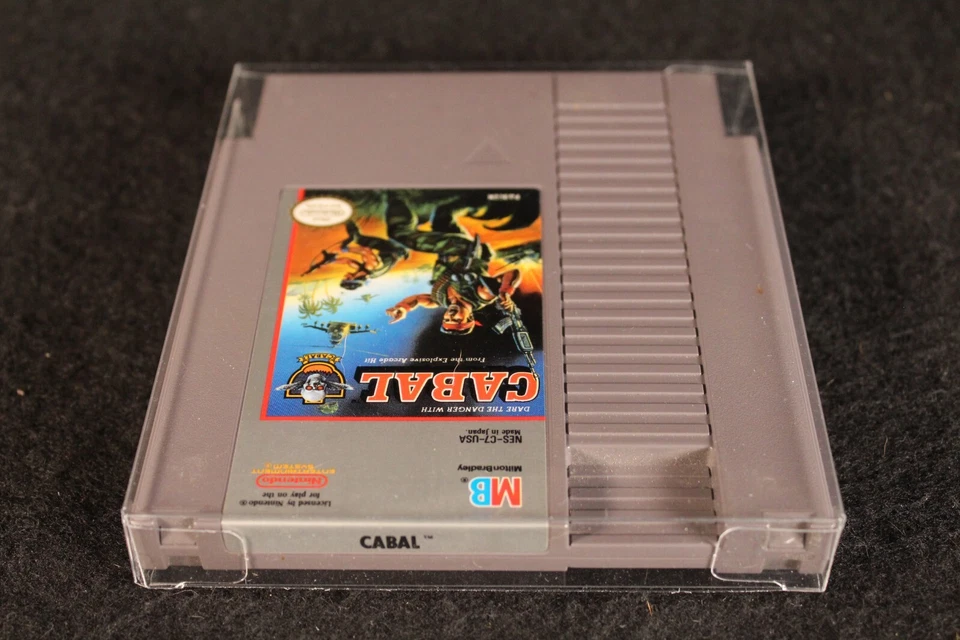 Nintendo Cabal NES vintage original classic video game cartridge 1990 - Image 3 of 4