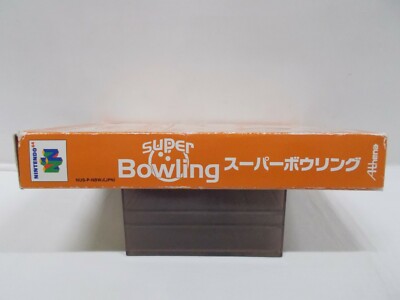 N64 -- Super Bowling -- Boxed. Nintendo 64, JAPAN GAME. Nintendo 
