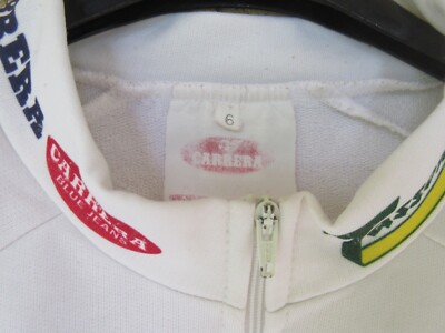Maillot Vintage Carrera Jeans Tassoni 1995 – Nalini – Taille XL – Pantani Chiappucci