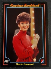1993 Collect-a-card American Bandstand TV Card #72 Marie Osmond