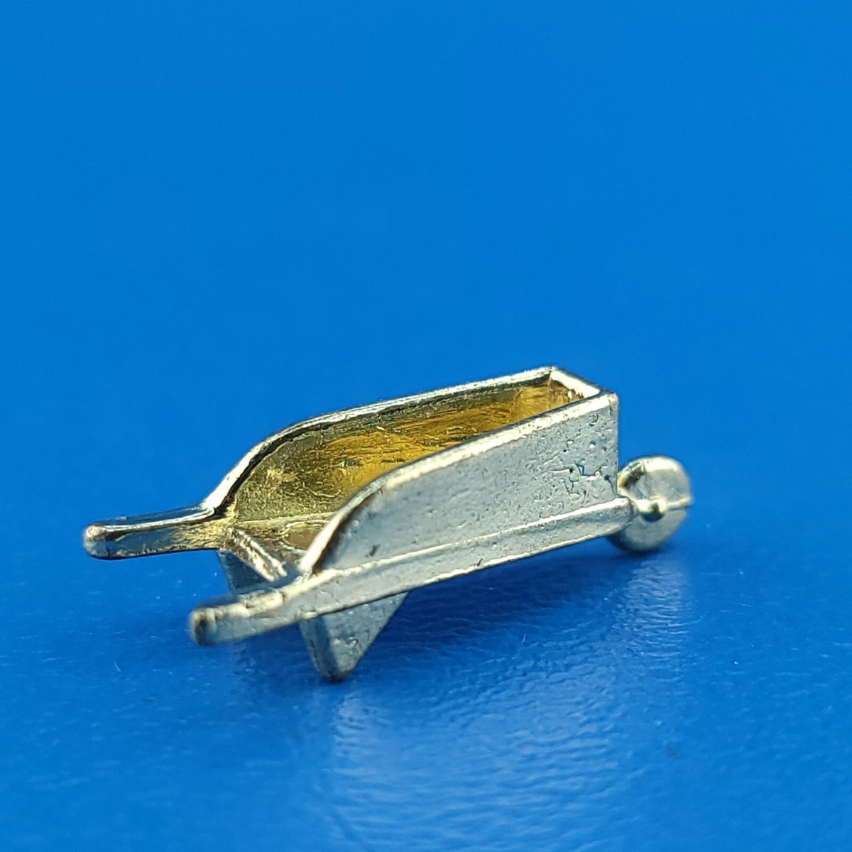 Monopoly Deluxe Wheelbarrow Token Gold Replacement Game Piece