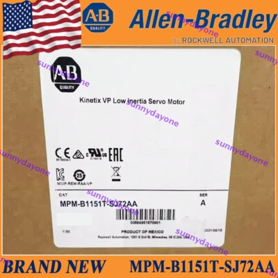New PLC MPM-B1151T-SJ72AA MP-Series MPM 480V AC Rotary Servo Motor AB