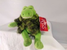 Russ Berrie Crocarella Plush Crocodile Stuffed Animal Toy 8 in Tall Newcritters