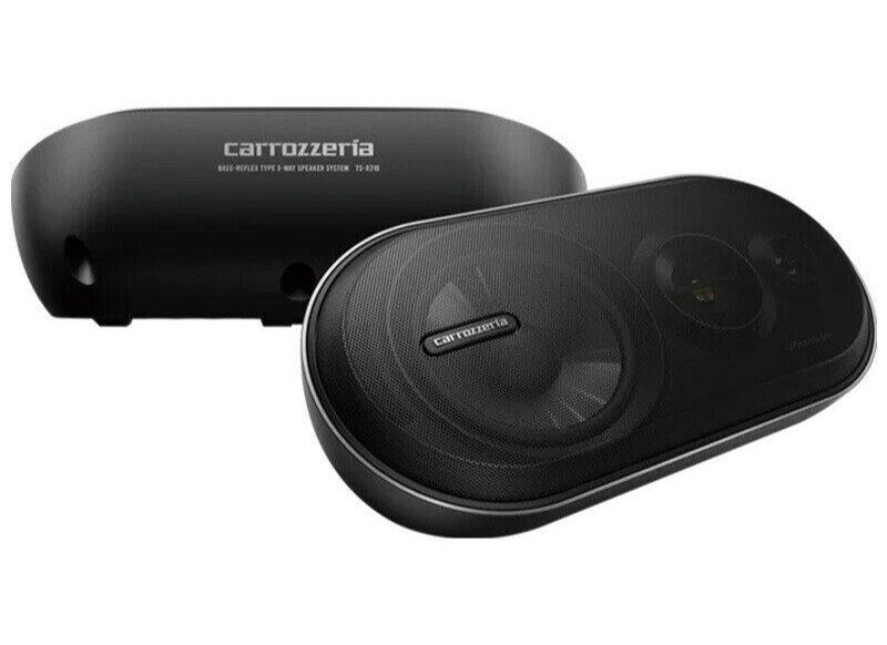 PIONEER Carrozzeria TS-X210 3-Way Box Speaker System Black Car
