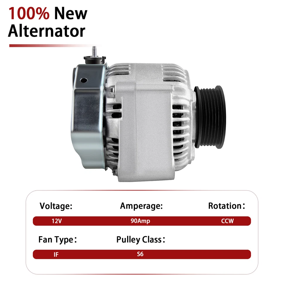 Alternador 2,2 L 13538 334-1212 Odyssey1995-1997 para Honda Accord 1994 1996 1997 Foto 3 de 4