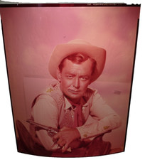 50's Original Color Transparency American Actor Alan Ladd 8" x 10" RRP 286