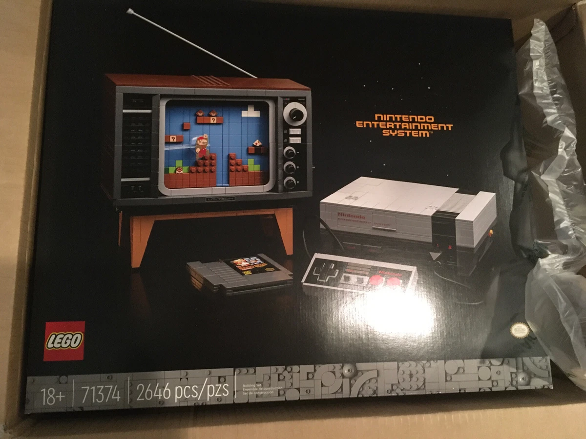 New Lego Super Mario Nintendo Entertainment System Set 71374