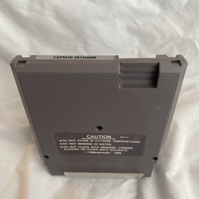 Captain Skyhawk NES solo juego - Nintendo Entertainment System 1989 limpio/probado