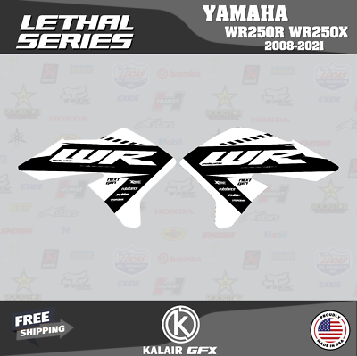 Graphics Kit for YAMAHA WR250X WR250R (2008-2021) Lethal Series