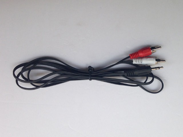 Long 3.5mm Aux Audio Output Auxiliary Cable Cord To RCA MP3 ywBWUS | eBay
