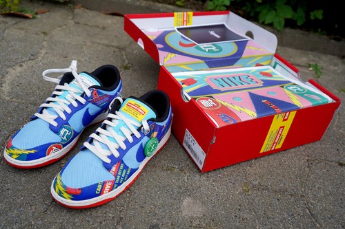 Nike Dunk Low Retro Gr 43 US9,5 Chinese New Year Firecracker 2021 Sneaker MEGA - Bild 8 von 24