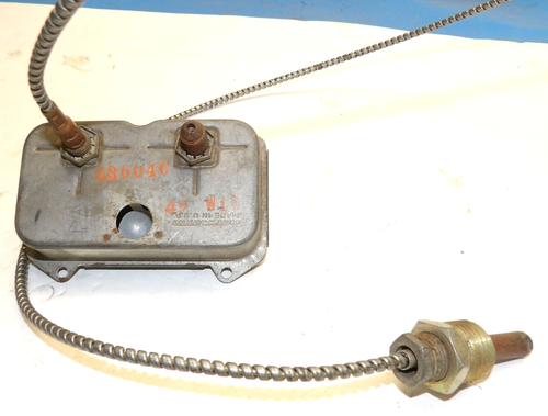 Ancien NOS Stewart Warner jauge huile et température WWII G513 4X4 camion tracteur - Photo 3/3