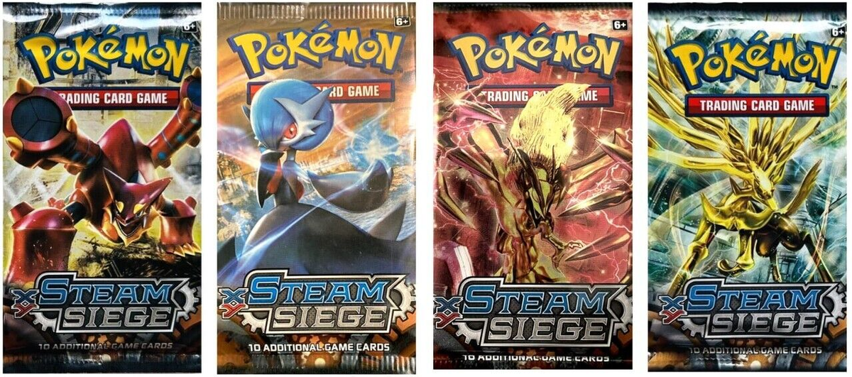 2016 Pokemon Card Game (TCG) - XY Steam Siege - Empty Booster Pack