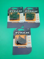 3x 10 Count Pack Allan TITAN Bullet Points 9/32 Diameter
