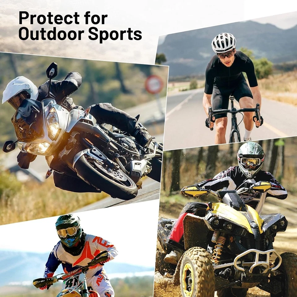 Guantes de motocicleta pantalla táctil ciclismo forro polar guantes térmicos para hombre mujer Foto 4 de 4