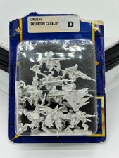 Warmaster undead skeleton Cavalry , citadel miniatures , games workshop