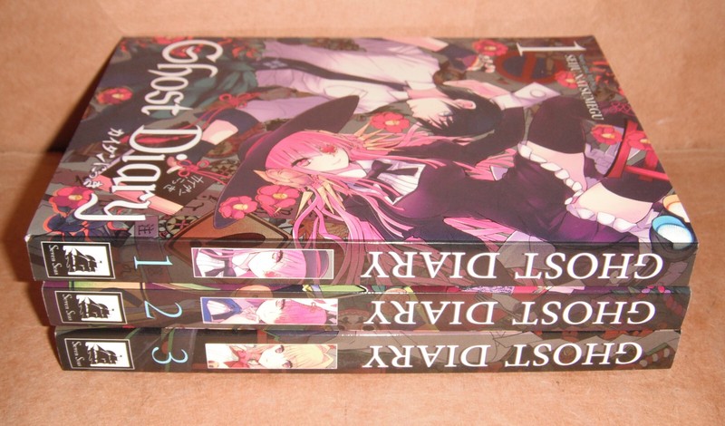 Ghost Diary Vol. 1,2,3 Manga Graphic Novels Complete Set English