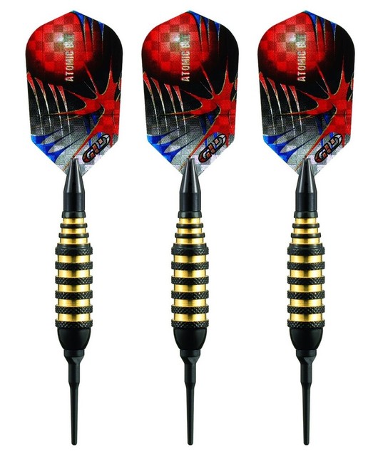 Viper Atomic Bee Knurled Soft Tip Darts 16 Grams Black eBay
