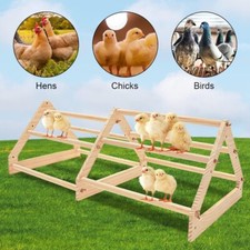 Large Chick Perch, Chicken Roosting Perch for Coop and Brooder Chick - NEW