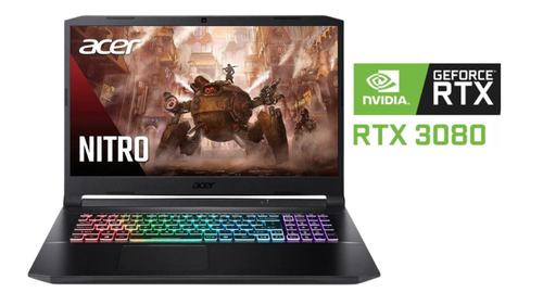 Acer Nitro 5-17.3in Laptop 16GB 1TB NVIDIA GeForce RTX3080 Certified Refurbished - Picture 8 of 8