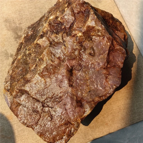 12.78 LB Natural Unheated Red Sapphire Corundum Rough Raw Specimen F594
