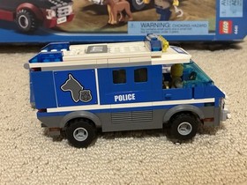 LEGO City (4441) Police Dog Van w/ Box, Police Van, Police Minifig, And 1 Manual