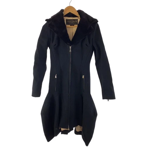 LOUIS VUITTON（LV） Cappotto LOUIS VUITTON 36 poliestere BLK tinta unita