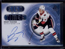 2020-21 SP Authentic Brady Tkachuk Sign of the Times Auto
